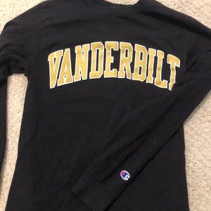 longsleeve Vanderbilt University unisex T shirt